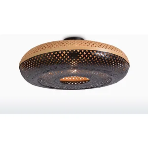 Good & Mojo PALAWAN-Plafonnier Bambou Ø60cm pas cher