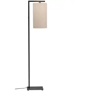 it's about RoMi Vloerlamp Boston - Zwart/Naturel - 30x25x160cm - Bohem...Vendu parbol