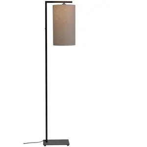 it's about RoMi Vloerlamp Boston - Zwart/Taupe - 30x25x160cm - Bohemia...Vendu parbol