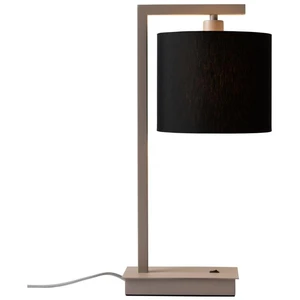 it's about RoMi Tafellamp Boston - Bruin - 17x18x44cm - Modern