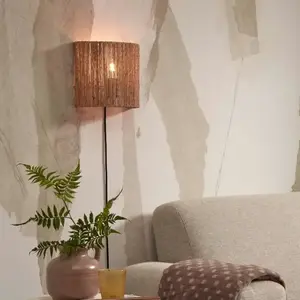 GOOD&MOJO Wandlamp Iguazu - Jute - 25x25x22cm - Binnen pas cher