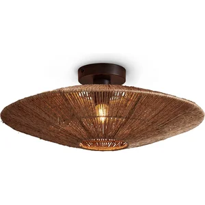 Good & Mojo IGUAZU L-Plafonnier en jute Ø55cm pas cher