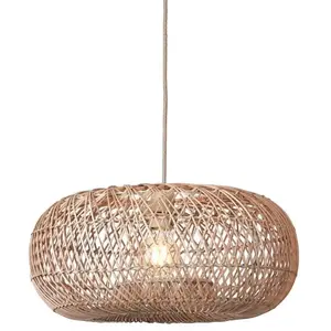 GOOD&MOJO Hanglamp Arizona - Naturel - Ø50cm - Bohemian - Hanglampen Eetkamer, Slaapkamer, WoonkamerVendu parbol