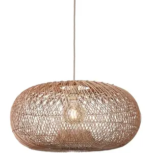 GOOD&MOJO Hanglamp Arizona - Naturel - Ø70cm - Bohemian - Hanglampen Eetkamer, Slaapkamer, WoonkamerVendu parbol