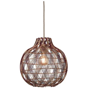 GOOD&MOJO Hanglamp Mendoza - Naturel - Ø35cm - Bohemian - Hanglampen Eetkamer, Slaapkamer, WoonkamerVendu parbol