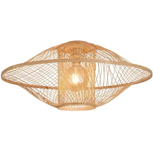GOOD&MOJO Plafonniere Maui - Naturel - Ø70cm - Bohemian pas cher