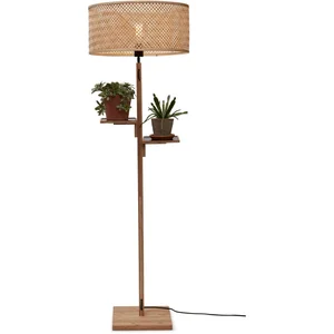 GOOD&MOJO Vloerlamp Java - Bamboe - Ø50x158cm - - Staande lampen voor ... pas cher