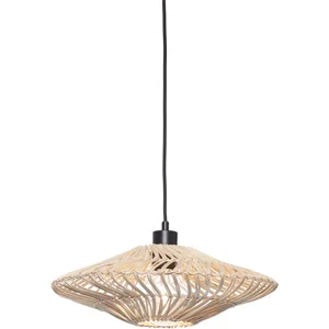 GOOD&MOJO Hanglamp Zanzibar - Rotan Wit - Ø40x12cm - Modern - Hanglampen Eetkamer, Slaapkamer, WoonkamerVendu parbol