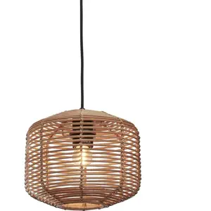 GOOD&MOJO Hanglamp Tanami - Rotan - Ø25cm - Modern - Hanglampen Eetkamer, Slaapkamer, WoonkamerVendu parbol
