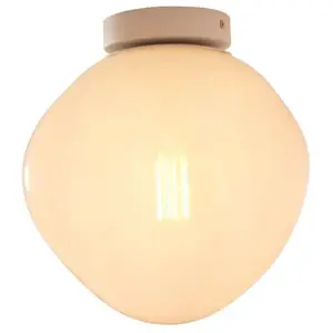 It's About RoMi HELSINKI-Plafonnier Rocher Fer/Verre Ø26cm pas cher