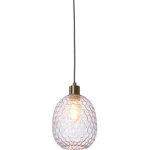 It's About RoMi VENICE-Suspension Ovale Fer/Verre Ø18cm