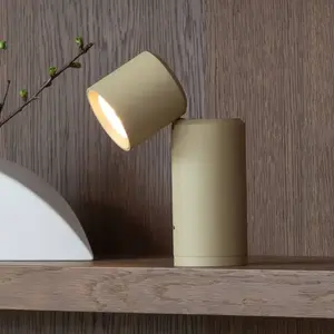 it's about RoMi Tafellamp Milan - Beige - 6.5x6.5x19cm - Modern