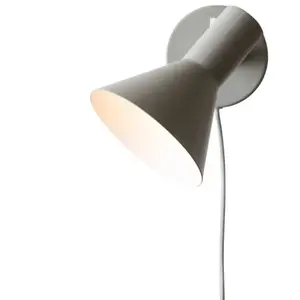 it's about RoMi Wandlamp Stavanger - Grijs - 31x15x20cm - Binnen Modern