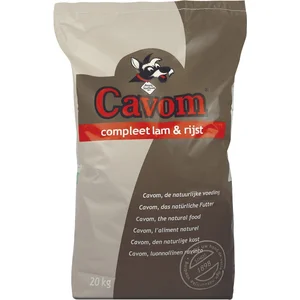 20kg nourriture pour chien complète agneau et riz Cavom pas cher