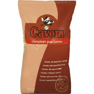 20 kg de nourriture pour chiens complète pour chiots/juniors Cavom pas cher