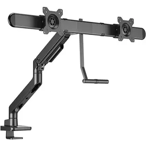 ACT Monitorarm 32" office premium, gasveer, crossbar, 2 schermen AC834... pas cher