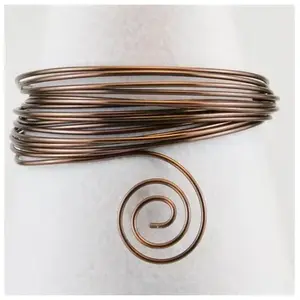 Vaessen Creative Aluminium Draad - 1,5mm - 5m - Chocolade pas cher