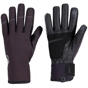 BBB Cycling Gants de cyclisme pour homme et femme Coupe-vent Imperméable Antidérapant Gants de vélo d'hiver - Noir XXX - ColdShield BWG-37 pas cher