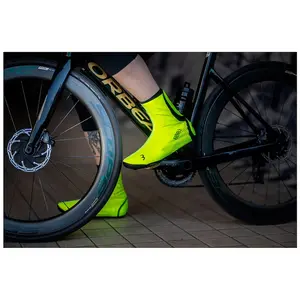 BBB Cycling MultiFlex Overschoenen Wielrennen, MTB en Casual Schoenen - 5 tot 15 Cº - Overschoenen Waterdicht - Neon Geel - Maat 39/43 - BWS-27HV pas cher
