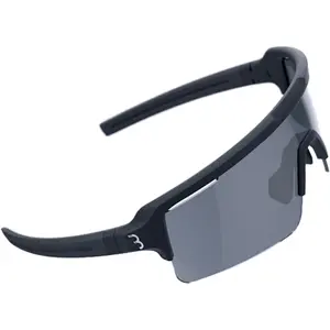 Comparateur de prix : BBB Cycling Lunettes de vélo unisexes pour adulte Lunettes de sport modernes Grand verre Grilamid VTT Vélo de route Gravier Femme et Homme Mat Noir Fuse BSG-65, Noir mat, Taille unique