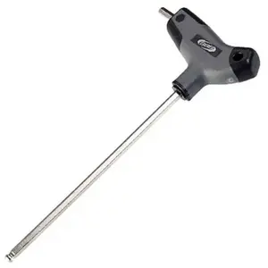 BBB Cycling Hex-T 4 mm - Inbussleutel met T-Hendel - Professioneel Fietsgereedschap - Ergonomisch - Kogelkop - BTL-45 pas cher