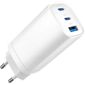 Chargeur mural Gembird TA-UC-PDQC65-01-W pas cher