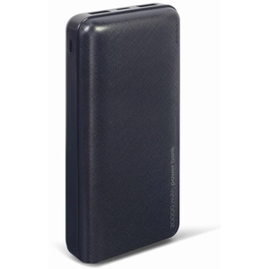 Powerbank Lithium-Polymeer (LiPo) 20000 mAh - GemBird PB20-02 - Zwart pas cher