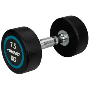 Avento Dumbbell - Halter 7,5 kg - Zwart/Staal pas cher
