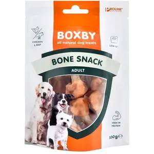3x100g Friandises Boxby Bone Snack - Friandises pour chien pas cher