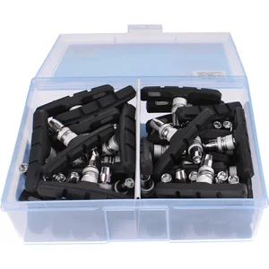 Elvedes Plaquettes V-frein 72 x 15 mm 50 pièces noires pas cher