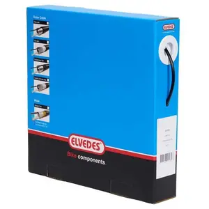 Remleiding Elvedes Kevlar - zwart (werkplaatsdoos van 20 meter) pas cher