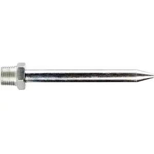 Elvedes Spuitnaald Voor Vetspuit (2019036) 10 Cm Rvs Zilver pas cher