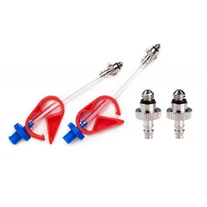 Paire d'adaptateurs de purge minéral Elvedes HP4000 - Rouge/Bleu/Blanc - Adulte - Homme pas cher