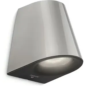 Philips - LED extérieur Virga IP44 H12 cm - Gris pas cher