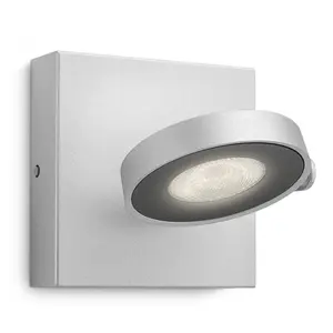 Philips myLiving Plafonnier LED Clockwork 4,5 W Argenté 531704816 pas cher
