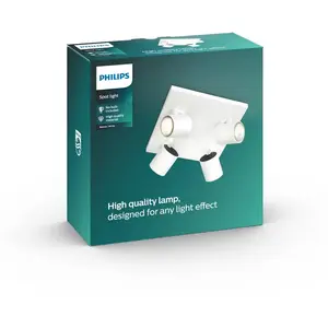Philips Runner opbouwspot - 4-lichts - wit pas cher