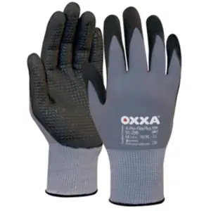Comparateur de prix : OXXA X-Pro-Flex Plus 51-295 handschoen L Oxxa - Zwart - Nitril/Lycra -...