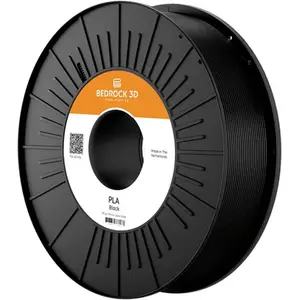 Bedrock 3D PLA-0002b075 PLA Black 2.85 mm 750 g Filament PLA 2.85 mm 7... pas cher