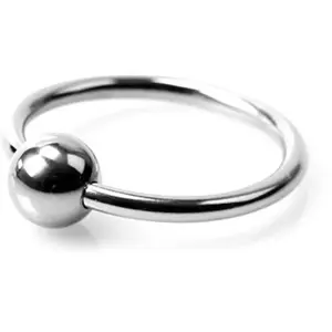 Kiotos Steel Eikelring met balletje Ø 30 mm pas cher