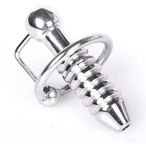 Kiotos Steel Torpedo Penis Plug RVS met ribbels Ø 28 mm pas cher