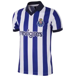 COPA - FC Porto 2002 Retro Voetbalshirt - Mannen - Wit - Blauw - M pas cher
