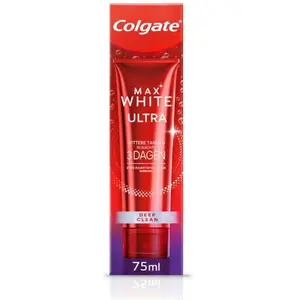 Colgate Max White Ultra Deep Clean Whitening Tandpasta 75mlVendu parbol