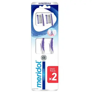 Méridol Meridol Parodont Expert Brosse à Dents Extra Doux Lot de 2 pas cher