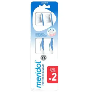 Méridol Meridol Brosse à Dents Protection Gencives Médium Lot de 2 pas cher