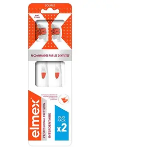 Elmex Profesional Tandenborstel Precision Zachte Tanden Duo Pack