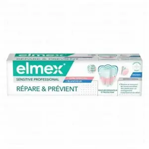 Elmex Sensitive Professional Soin Gencives Blancheur Dentifrice 75ml