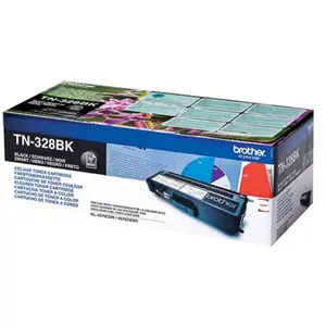 Brother TN328BK - noir - originale - cartouche de toner pas cher