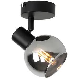 QAZQA vidro - Art Deco Plafondspot | Spotje | Opbouwspot - 1 lichts - ...