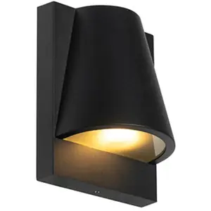 QAZQA femke - Industriele Wandlamp voor buiten - 1 lichts - D 9.4 cm -... pas cher