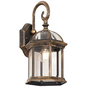 QAZQA glasgow - Klassieke Wandlamp voor buiten - 1 lichts - L 21.2 cm ...